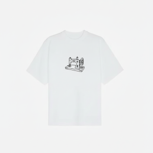 Camiseta dibujo de coser