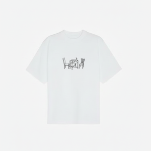 Camiseta dibujo de salón